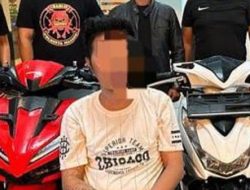Polresta Manado Amankan Pelaku Curanmor Beserta Empat Barang Bukti
