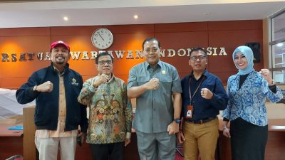 Mantapkan Bidang Informasi, PWI Pusat bersama KIP Jalin Kerja Sama
