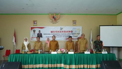 Musrenbang Tingkat Kecamatan Tahun 2024 Kembali Digulir, Kali Ini Kaidipang