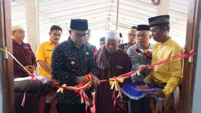 Peresmian Mesjid Baiturrahim Boroko Utara Resmi Digelar, Bupati Ajak Masyarakat Ikut Memakmurkannya