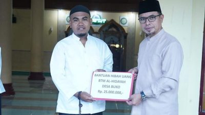 Buko Jadi Titik  Awal Safari Ramadhan Pemda Bolmut 1445 Hijriah