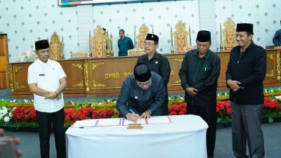 DPRD Bolmut Gelar Paripurna Pembentukan 20 Ranperda