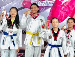 Taekwondo Bolmut Unjuk Taring,  9 Medali Jadi Tumbal di Bawa Pulang Dari Kejuaraan Speed Cup