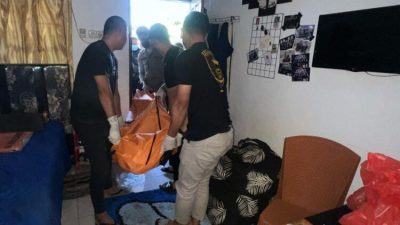 Polresta Manado Lakukan Olah TKP Penemuan Mayat di Kelurahan Malalayang