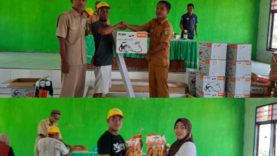 Dukung Program Ketahanan Pangan, Pemdes Tombolango Kucurkan Bantuan Pertanian