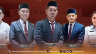 KPU Umumkan Syarat Dukungan Calon Perseorangan Bupati dan Wakil Bupati Bolmut Tahun 2024