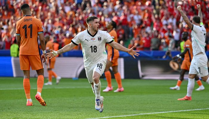 Austria Gagalkan Prancis dan Belanda Jadi Pemuncak Klasemen Grup D