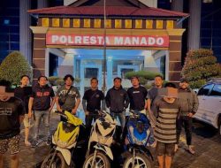 Dua Pelaku Curanmor di Kelurahan Mapanget 2 Berhasil diamankan Tim Charlie Polresta Manado