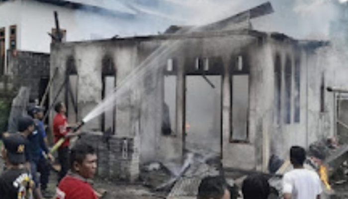 Satu Rumah di Kecamatan Maesa Bitung, Jadi Korban Si Jago Merah