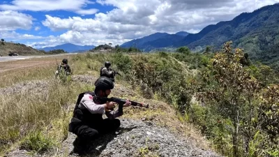 Satu Lagi Anggota KKB di Tembak Mati Satgas Ops Damai Cartenz 2024