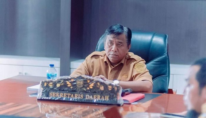 Maloho, Wakili Pj Bupati Bolmut di Rakor FGD Penyamaan Persepsi  Pengelolaan Keuangan Desa