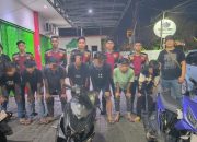 Samapta Polresta Manado Bungkus 7 Pelaku Curanmor di Terowongan Jalan Ring Road