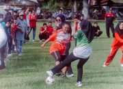 Sepak Bola Dangdut Antar TP PKK dan DWP Bolmut Ikut Meriahkan HUT RI ke 79