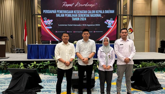 RSUP Prof Kandou Jadi Rujukan KPU Talaud Pemeriksaan Kesehatan Cabup-Cawabup