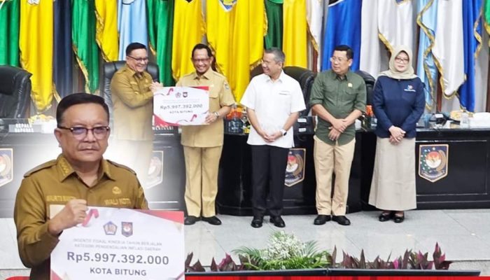 Pemkot Bitung Ketiban Dana Insentif 5,9 Miliar dari Mendagri