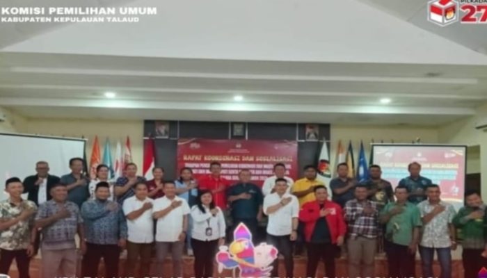 Sosialisasi TPPS Tahun 2024 Menuju Pilkada Talaud Ramah Lingkungan