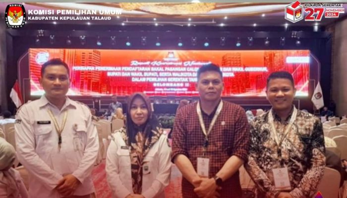 KPU Talaud Rakor di Jakarta Untuk Persiapan Penerimaan Pendaftaran Calon
