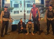 Dua Pelaku Pencurian Tiang PT Telkom di Desa Talawaan Bantik, Berhasil di ‘Bungkus’