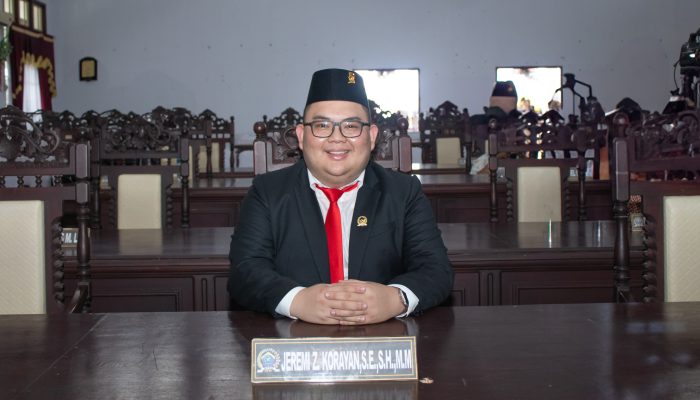 Resmi Jadi Anggota Dewan, Jeremi Zefanya Korayan Wakili Aspirasi Milenial Talaud