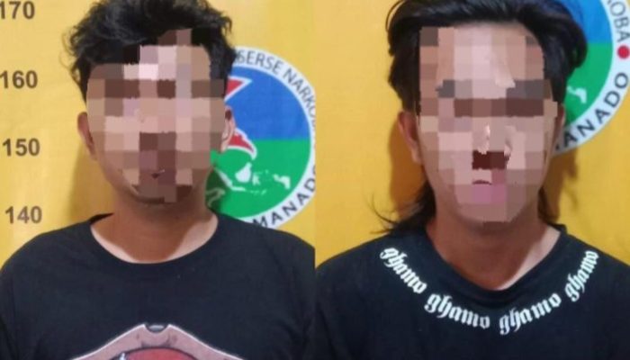 Dua Tersangka Bandar Sabu di Winangun Satu Berhasil di Borgol Polisi, Ada 21 Paket yang Diamankan