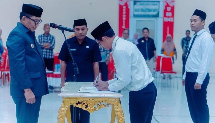 Masa Jabatan BPD Untuk 8 Tahun Resmi di Kukuhkan, Muksin Ajak Tingkatkan Inovasi