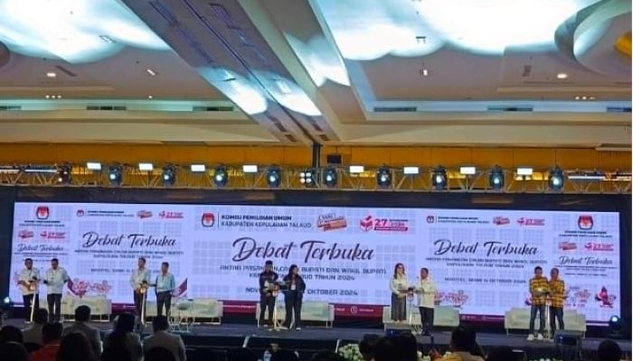 Sukses Dilaksanakan KPU Talaud, Debat Terbuka Pertama Paslon Bupati dan Wakil Bupati Jadi Momentum Luar Biasa