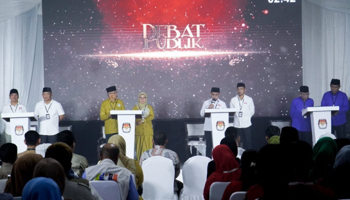 Debat Penghujung Digelar, KPU Ajak Masyarakat Bolmut Pilih Pemimpin Terbaik