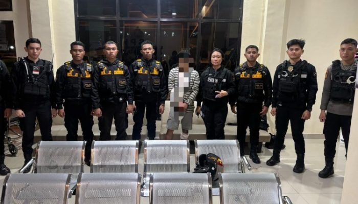 Tersangka Pembobol Kios Grosir di Singkil Berhasil ‘Dibungkus’