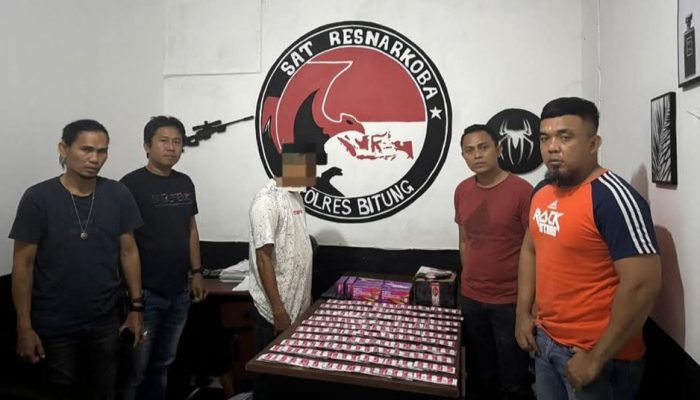 Seribu Butir Obat Keras Ifarsyl Siap Edar Berhasil Diungkap Satresnarkoba Polres Bitung