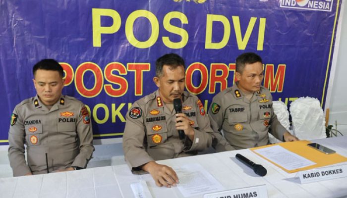 Tiga Jenazah Korban KM Barcelona V A Berhasil Diidentifikasi Tim DVI Polda Sulut