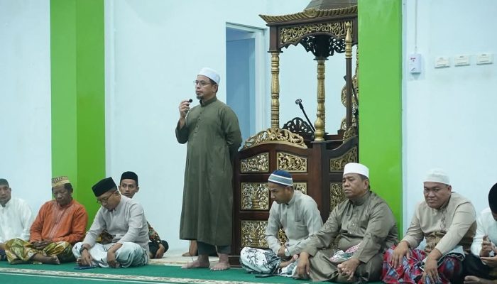 Safari Sholat Subuh Berjamaah, Bupati Boltara Ajak Masyarakat Memakmurkan Masjid