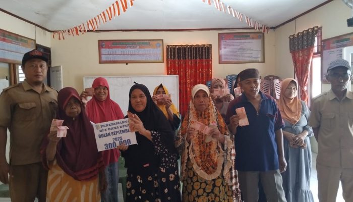 Sebanyak 9 Bulan Program BLT Dana Desa 2025 Sudah Disalurkan Pemdes Buko