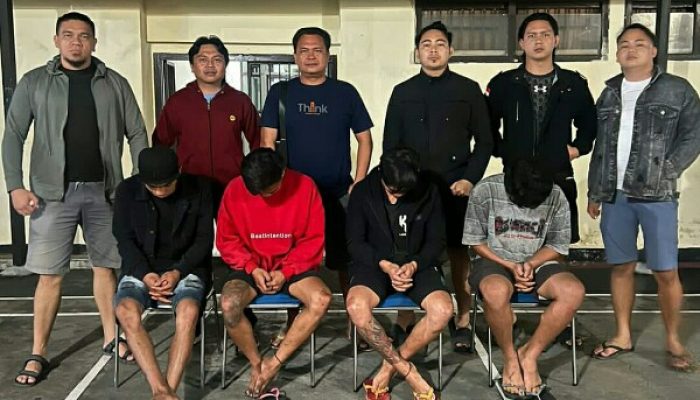 Empat Terduga Pelaku Penganiayaan di Langowan Selatan Diamankan Polisi