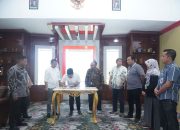 Bupati Boltara Teken Survey Awal Lokasi Pembangunan Peningkatan RSUD