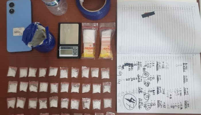 Polda Sulut Bongkar Peredaran Sabu di Dendengan Dalam, Satu Tersangka dan 40 Paket Berhasil Diamankan