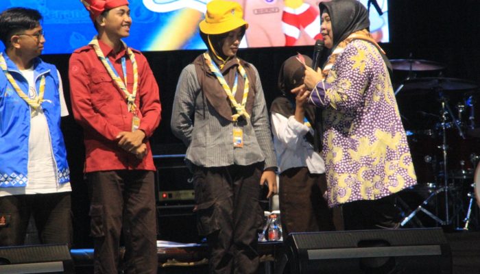 Srikandi Polri Inspirasi Ribuan Pramuka di Peran Saka Nasional Gorontalo 2025