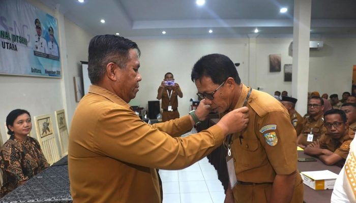 Nazarudin Buka Sosialisasi Data Tunggal Sosial dan Ekonomi Nasional Tingkat Kabupaten Boltara