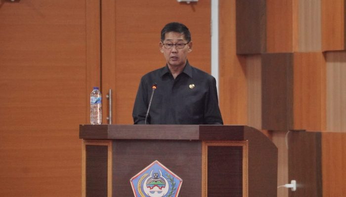 Wali Kota Bitung Sampaikan Pendapat Akhir APBD 2026 dalam Rapat Paripurna DPRD