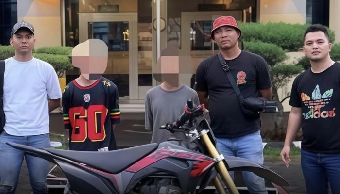 Dua Pemuda Gasak Motor di Bahu Malalayang, Uangnya Digunakan Beli Miras dan Foya-Foya