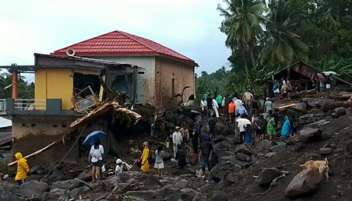 Sitaro di Terjang Banjir Bandang, 7 Orang Dinyatakan Meninggal Dunia