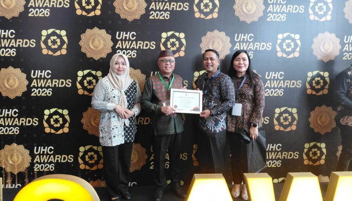 Pemkab Gorontalo Raih UHC Awards Kategori Utama, 75 Terbaik Nasional dari 514 Daerah