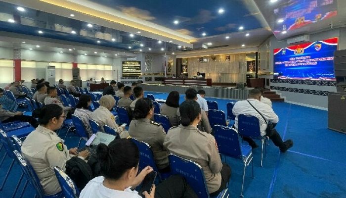 Polda Sulut Gelar Rapat Penyusunan LKIP Tahun 2025, Biro Rena Bidik Peningkatan Transparansi dan Efisiensi