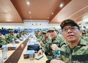 Hari Ketiga Retret, PWI Sulut Ikuti Pembekalan Menhan dan Outbound Bela Negara