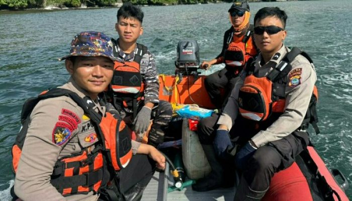 Dua Orang Dinyatakan Hilang di Perairan Sitaro, Tim SAR Gabungan TNI Polri Turun Lakukan Pencarian