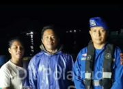 Ditpolairud Polda Sulut Berhasil Temukan Nelayan Asal Bitung Yang Sempat Hilang Akibat Mesin Rusak