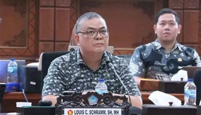 Anggota DPRD Sulut, Louis Schramm Apresiasi Sistem Seleksi Calon Sekprov Sulut