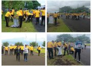 Personel Polda Sulut kembali Bersihkan Pesisir Pantai Kawasan Mega Mas, Dukung Indonesia ASRI