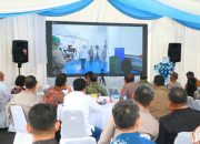 Vicon Launching Operasional SPPG Polri dan Gudang Ketahanan Pangan, Polda Sulut Dukung Program Asta Cita