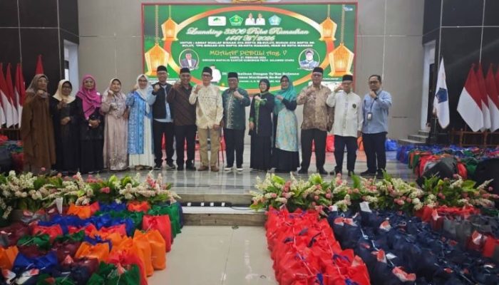 Kakanwil Kemenag Sulut Launching 3.200 Paket Ramadhan Bagi Para Iman Masjid dan Majelis Taklim se Sulut