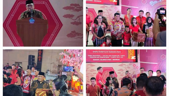 Perkuat Toleransi dan Aksi Sosial di Sulut Kakanwil Kemenag Sulut Ulyas Taha Hadiri Imlek 2577 Kongzili